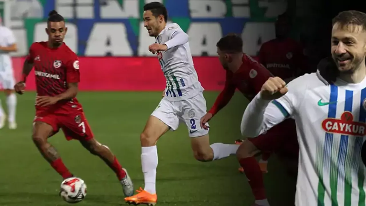 Halil Dervişoğlu Fırtınası! Rizespor, Gaziantep FK'yı Gol Yağmuruna Tuttu: 5-2