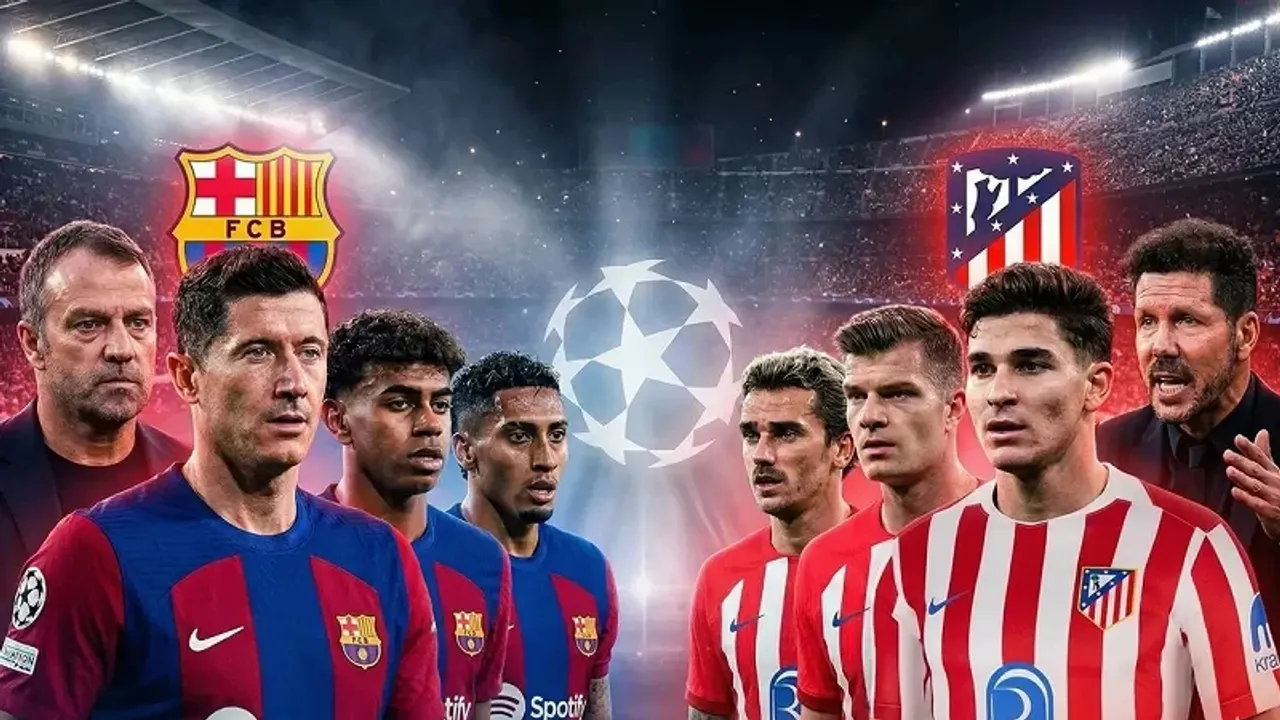 Barcelona - Atletico Madrid: Dev Çeyrek Final Başladı