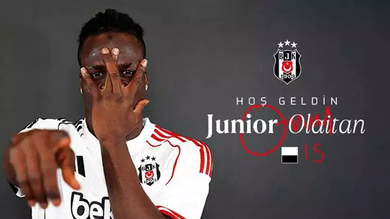 Beşiktaş'ın Yeni Yüzü Junior Olaitan: Siyah-Beyazlılarda 3.5+1 Yıllık İmza!