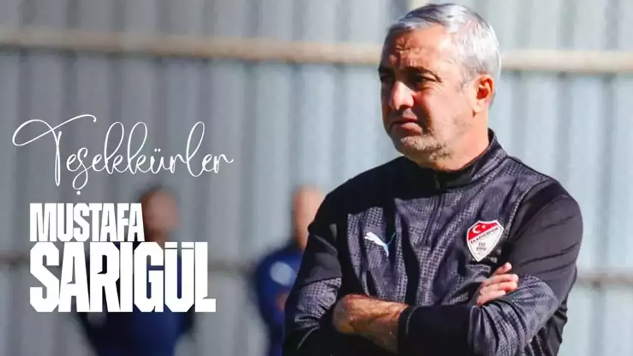 Elazığspor'da Mustafa Sarıgül'le Yollar Ayrıldı: Bordo-Beyazlılarda Yeni Rota Belirleniyor!