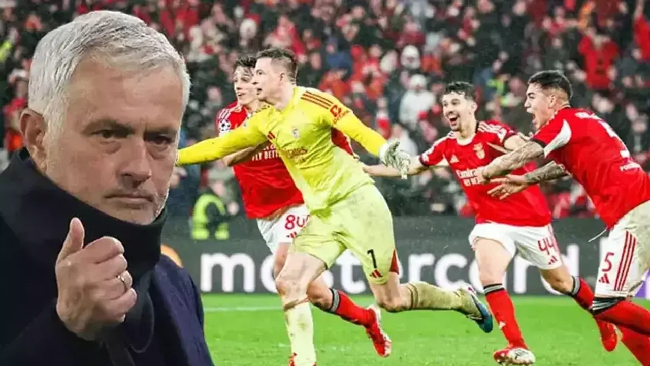Mourinho'dan Destansı Dönüş! Kaleci Trubin'den Tarihi Golle Şampiyonlar Ligi'nde Benfica Mucizesi