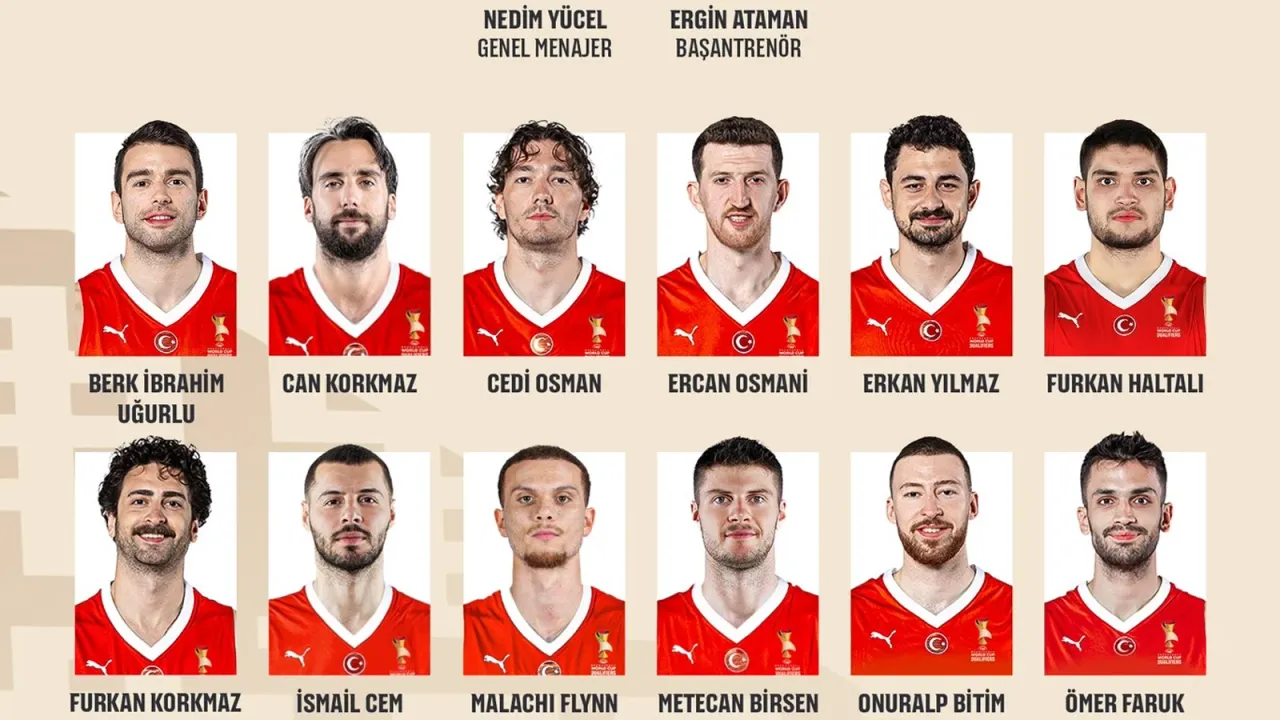 12 Dev Adam'da Sırbistan Mesaisi Başlıyor: Ergin Ataman'dan Dikkat Çeken Kadro ve Flynn Sürprizi!