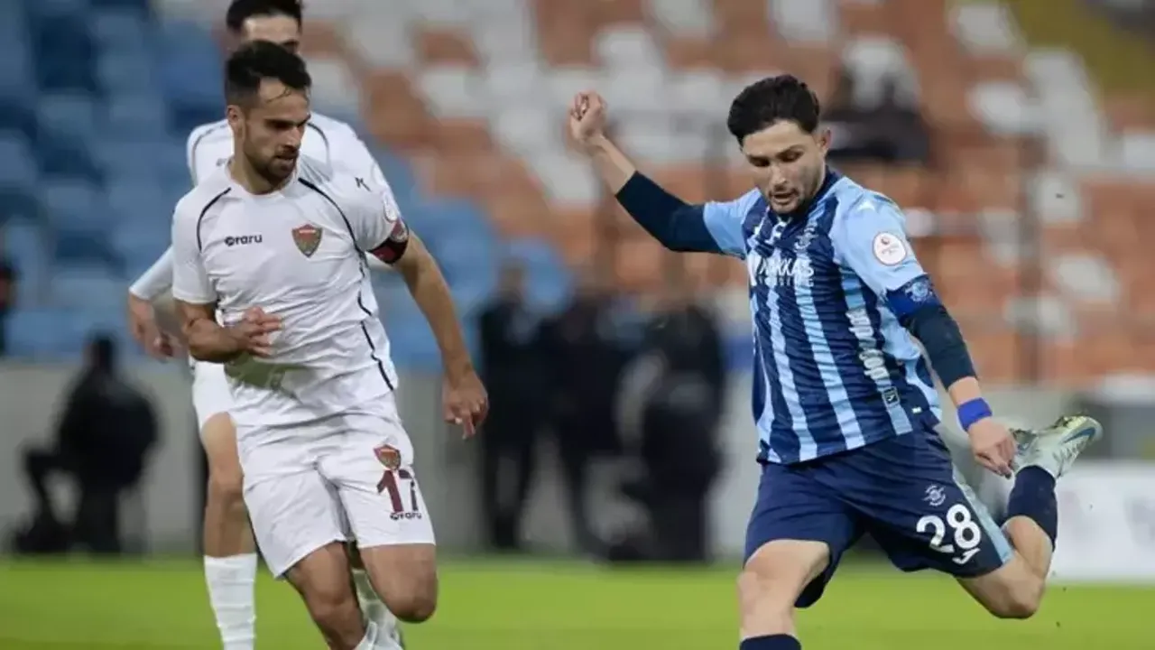 Son Saniyede Yıkım! Adana Demirspor ile Hatayspor 3-3 Berabere Kaldı, Goller Yağdı