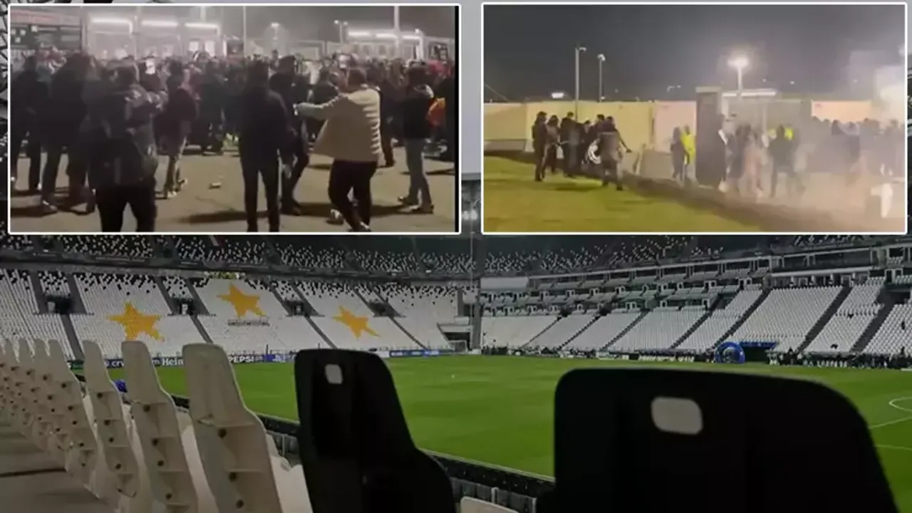 Torino'da Şampiyonlar Ligi Gerilimi: Juventus-Galatasaray Maçı Öncesi Polis Müdahalesi!