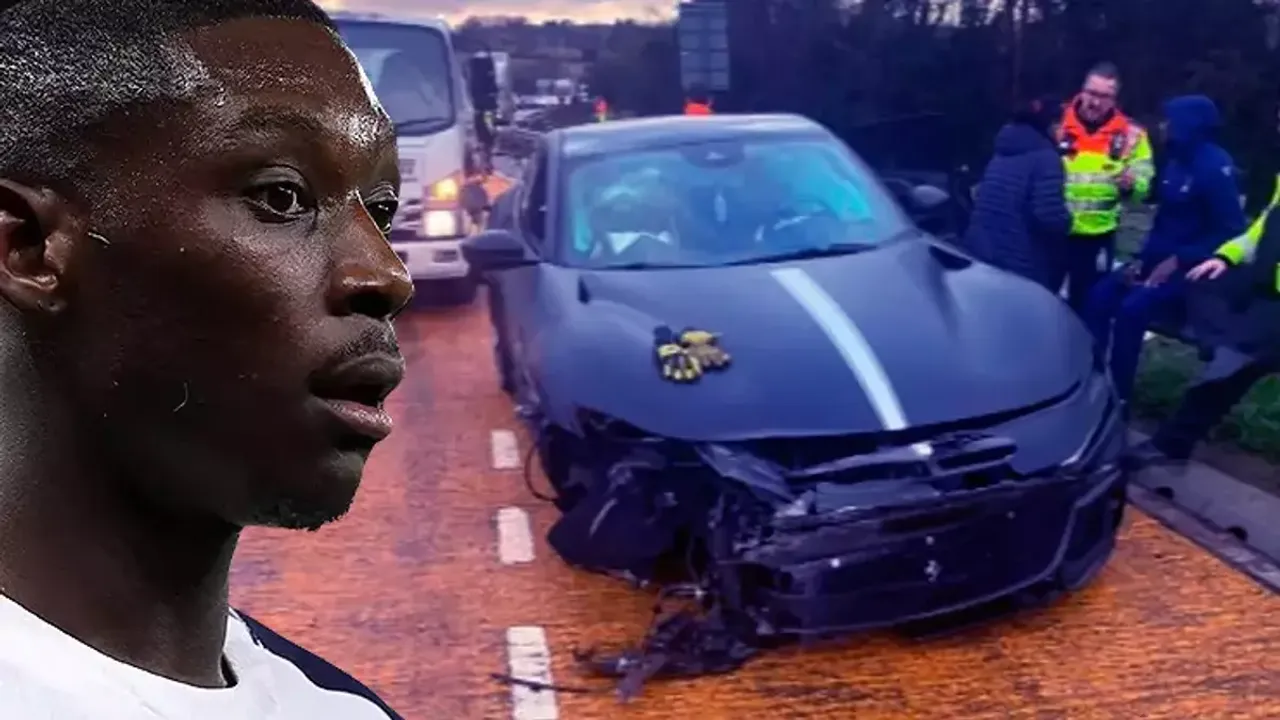 Tottenham'da Yürekleri Ağza Getiren Olay! Randal Kolo Muani Trafik Kazası Geçirdi