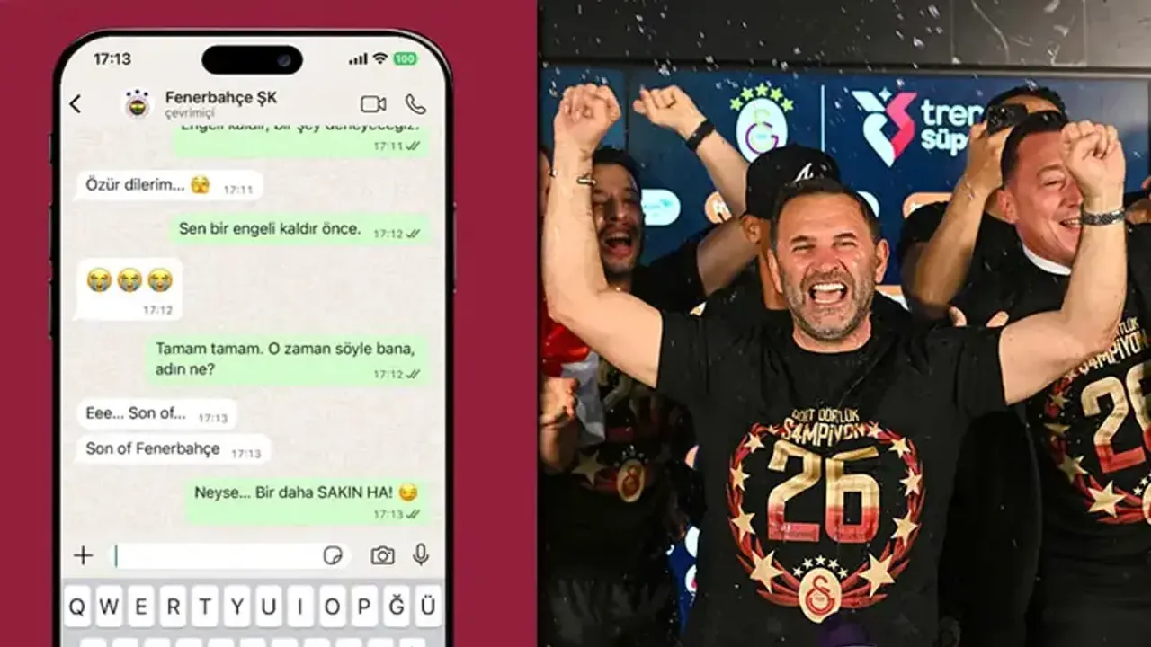 Ezeli Rekabet Kızıştı: Galatasaray'dan Fenerbahçe'ye Şampiyonluk Sonrası 'Sakın Ha' Mesajı!