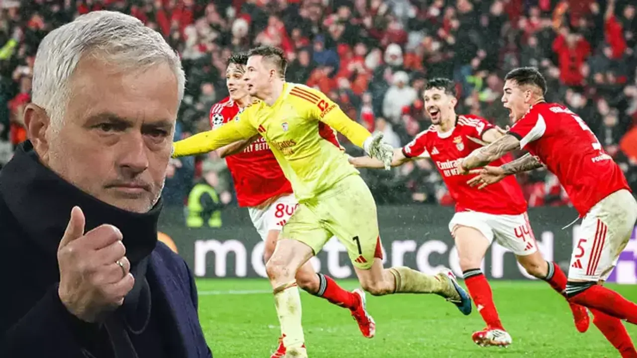 Jose Mourinho'dan Real Madrid'e Şampiyonlar Ligi Şoku! Benfica Tarih Yazdı, Arda Güler'in Asisti Kurtaramadı