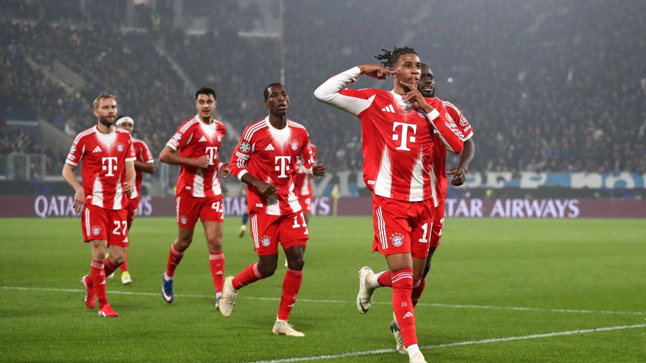 Bayern Münih'ten Şampiyonlar Ligi'nde Gol Şöleni: Olise Sahne Aldı, Atalanta Fark Yedi