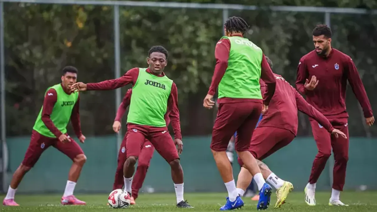 Trabzonspor’da Başakşehir maçı hazırlıkları tam gaz devam ediyor!