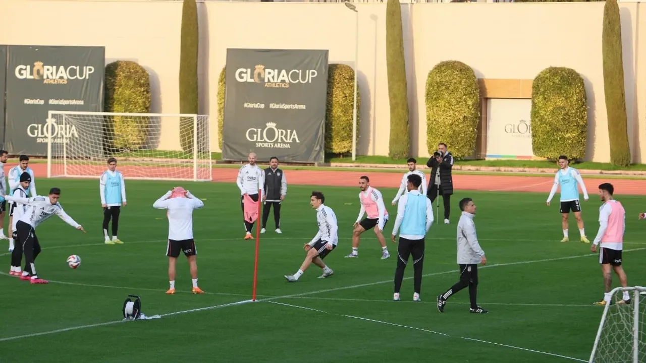 Beşiktaş’ta Devre Arası Çalışmaları Sürüyor