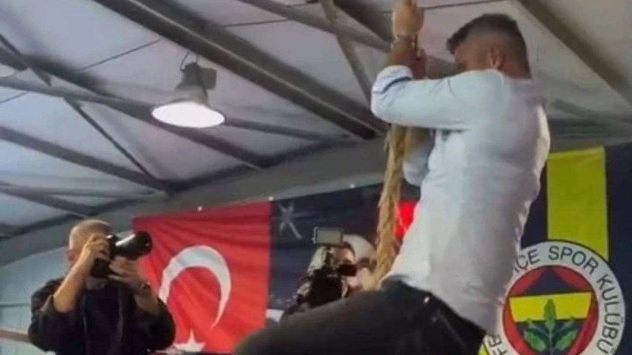 Fenerbahçe Başkanı Sadettin Saran'dan Şaşırtan Performans: 61 Yaşında Halatlara Meydan Okudu!