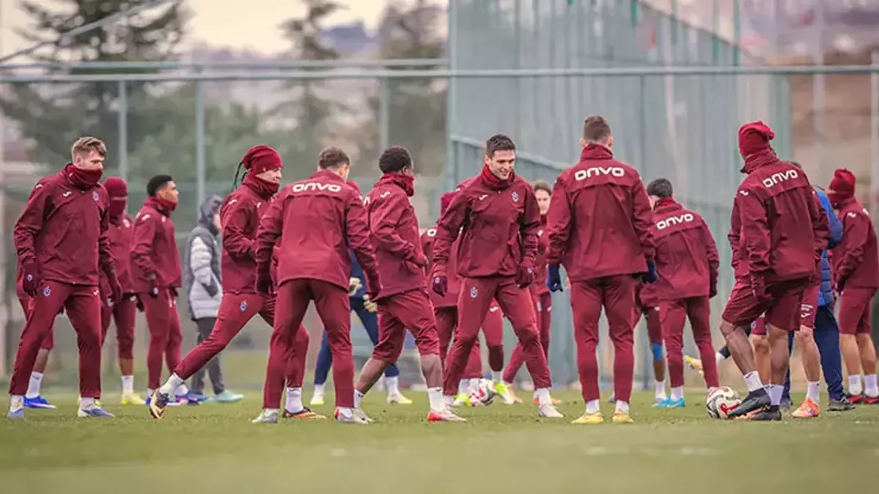 Trabzonspor, Kasımpaşa Maçı Hazırlıklarını Sürdürdü