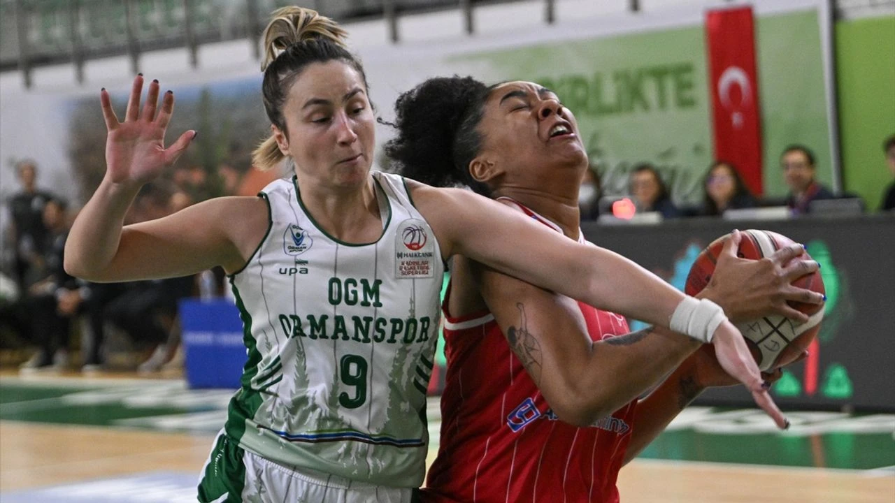 Kadınlar Basketbol Süper Ligi'nde BOTAŞ Rüzgarı: Ormanspor'u Farklı Geçti!
