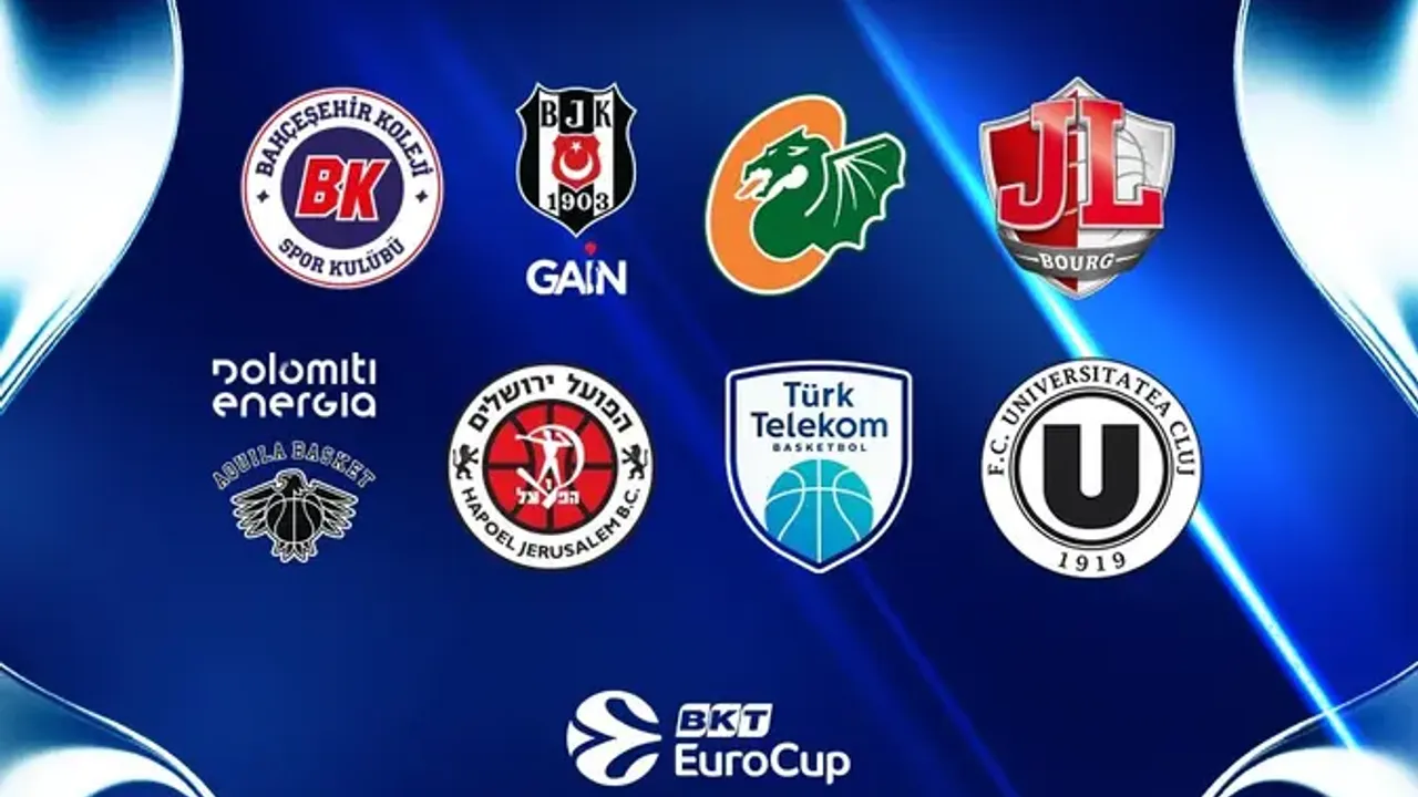 EuroCup'ta Nefes Kesen Çeyrek Final Eşleşmeleri Belli Oldu: Üç Temsilcimiz Sahada!