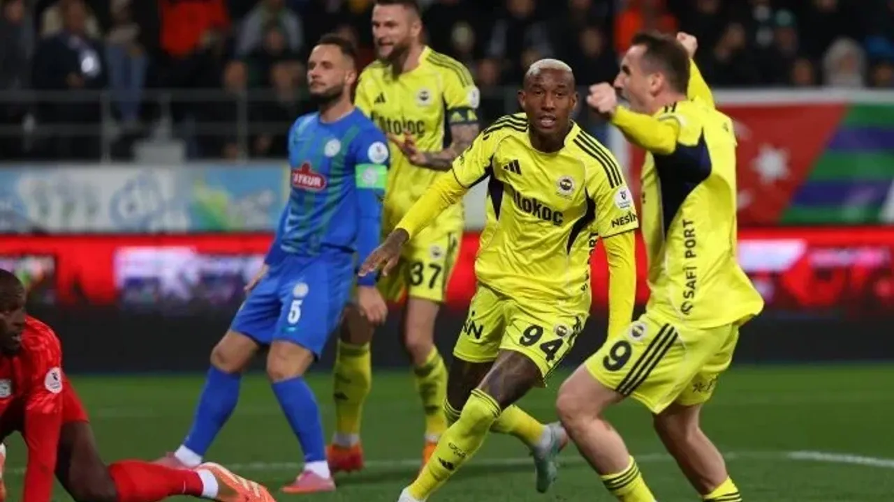 Fenerbahçe'den Rize'de Şov: 2-0'dan 5-2'ye Destansı Dönüş!