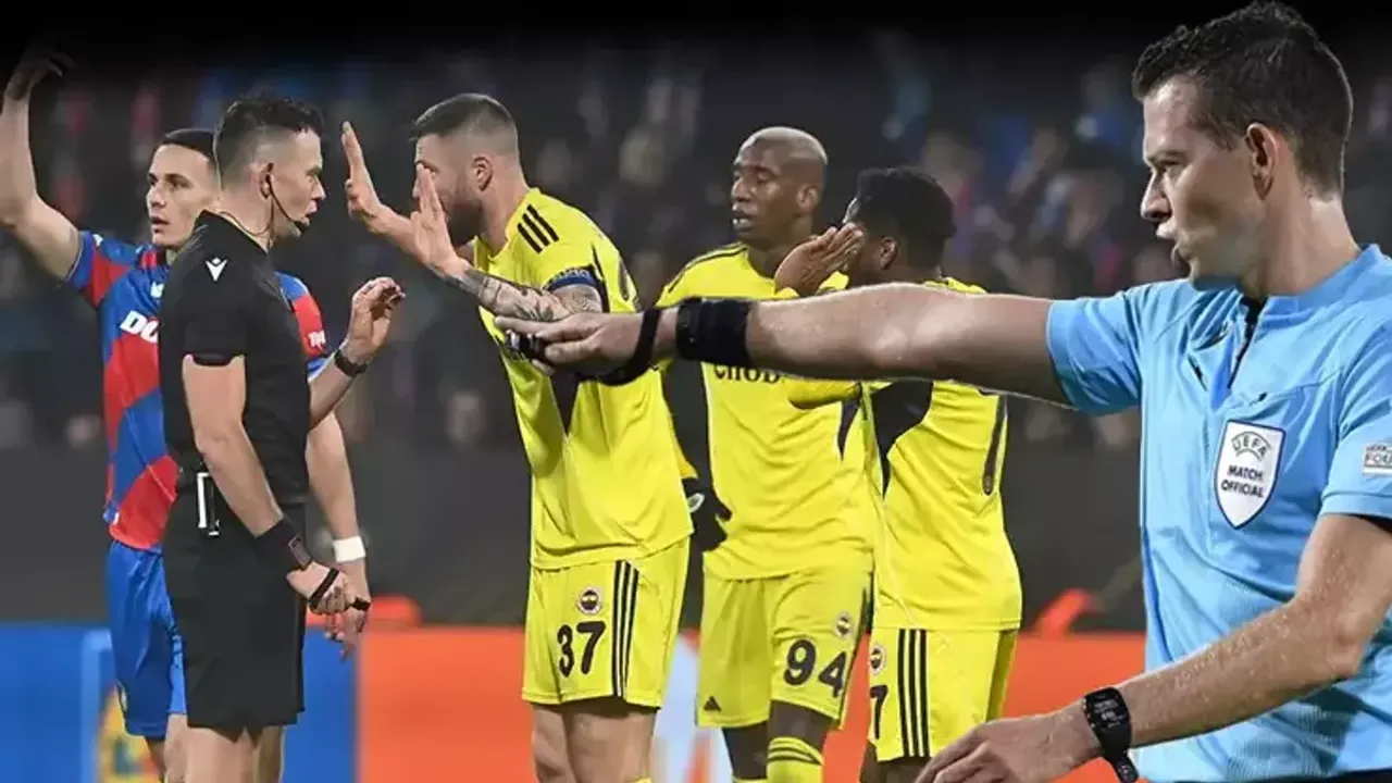 Fenerbahçe'den UEFA'ya Bomba Hakem Başvurusu: Plzen Maçının Kaderi Değişti İddiası!