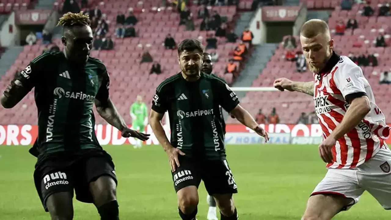 Samsun'da Kilit Çözülemedi: Samsunspor ve Kocaelispor Golsüz Berabere Kaldı