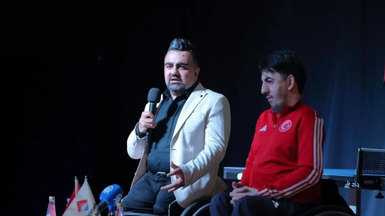 Milli Para Masa Tenisçileri Çorum'da Gençlere Umut Aşıladı