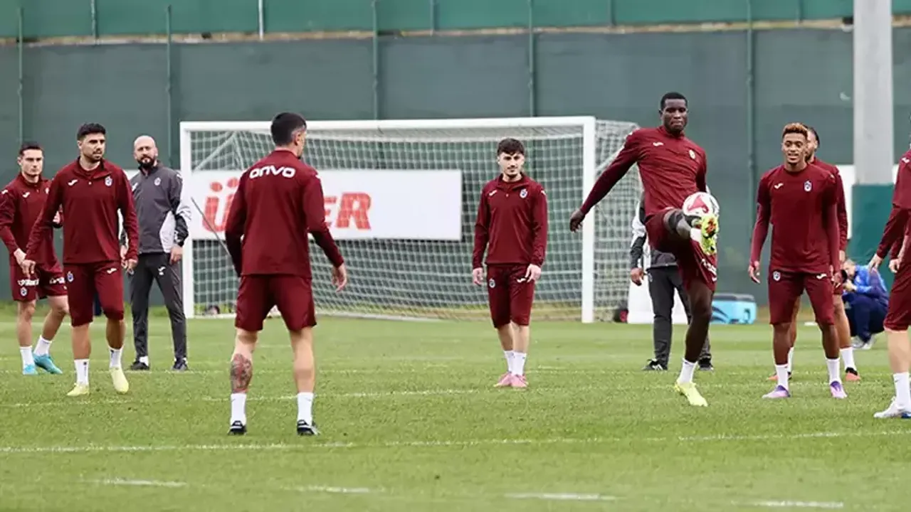 Trabzonspor’da Eyüpspor Mesaisi Devam Ediyor