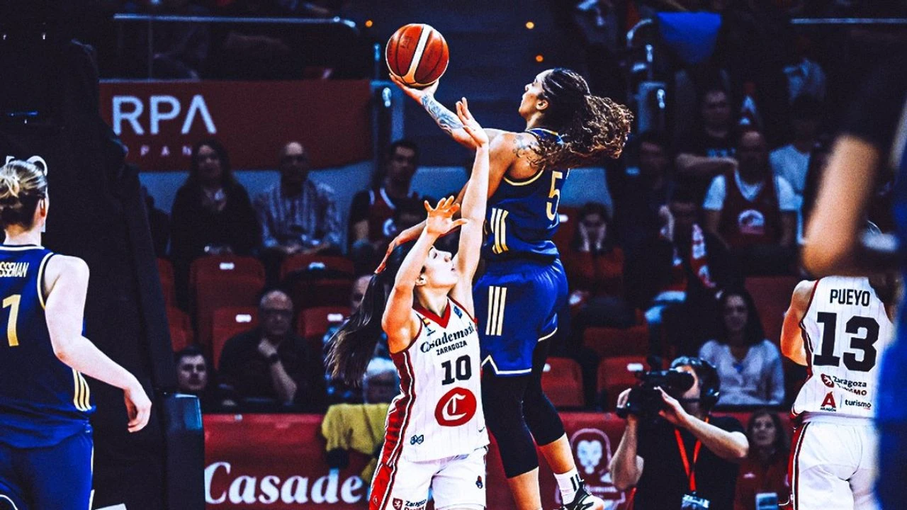 Fenerbahçe Kadın Basketbol'dan Avrupa'da Destansı Zafer: Zaragoza'ya 31 Sayı Fark Attı!