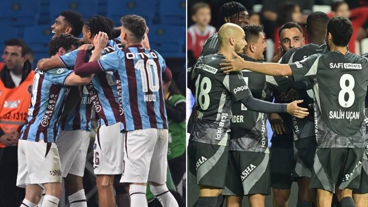 Trabzonspor-Beşiktaş Derbisi Öncesi İlk 11'ler Netleşti!