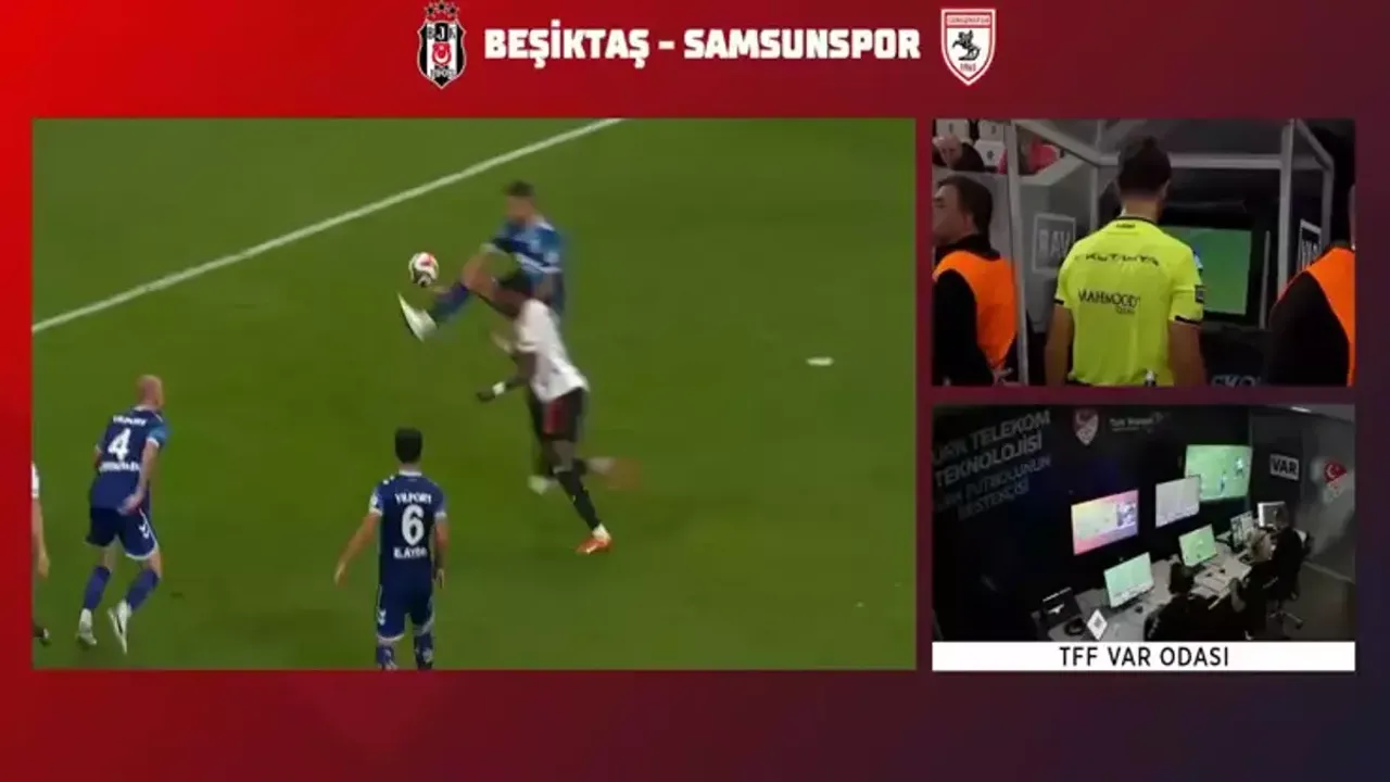 Beşiktaş'tan VAR Kararına Ateş Püskürdü: 