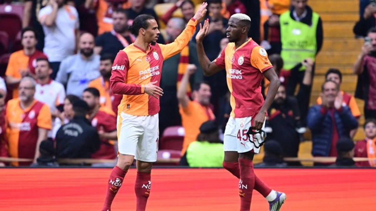 RAMS Park'ta Gol Şöleni: Galatasaray, 10 Kişi Kalan Göztepe'yi 3-1 Yendi!