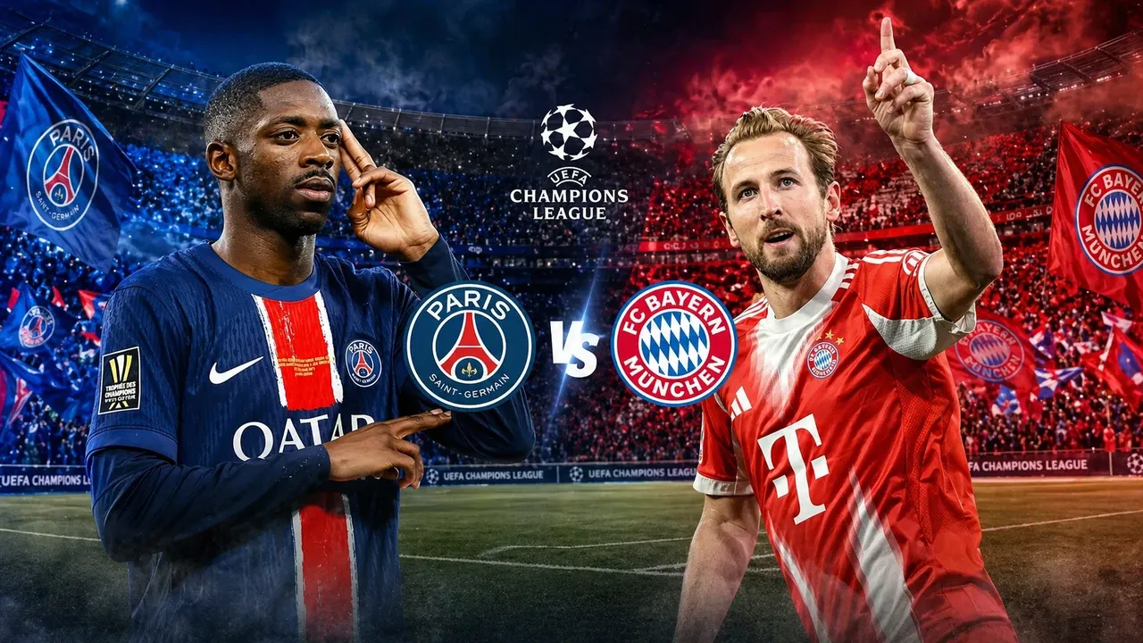 Paris Saint-Germain - Bayern Munich: Şampiyonlar Ligi’nde Dev Kapışma