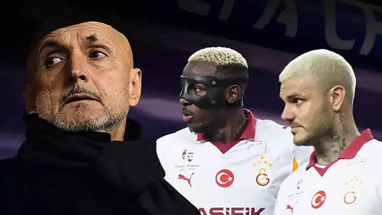 Devler Ligi Öncesi Spalletti'den Şok Açıklamalar: Galatasaray Atmosferi ve Osimhen-Icardi Kıyaslaması Gündem Yarattı!