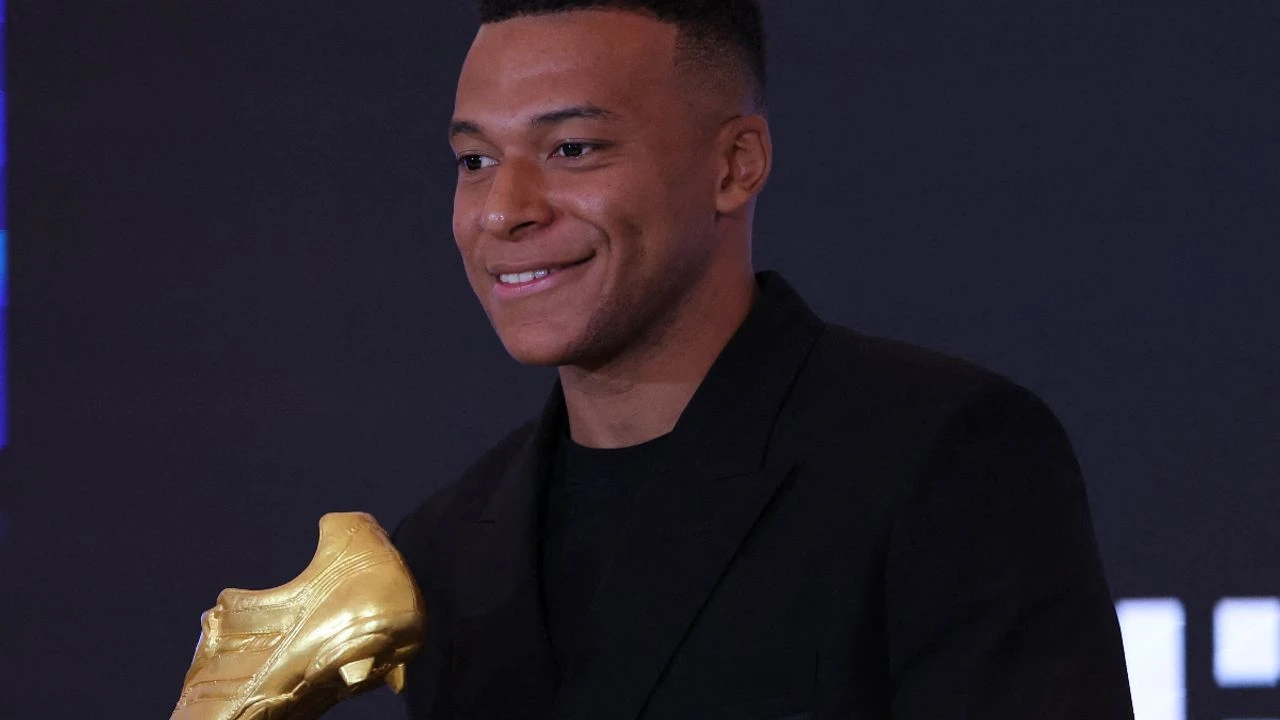 Kylian Mbappe, Avrupa Altın Ayakkabı Ödülünü Kazandı! Bernabeu’da Görkemli Tören