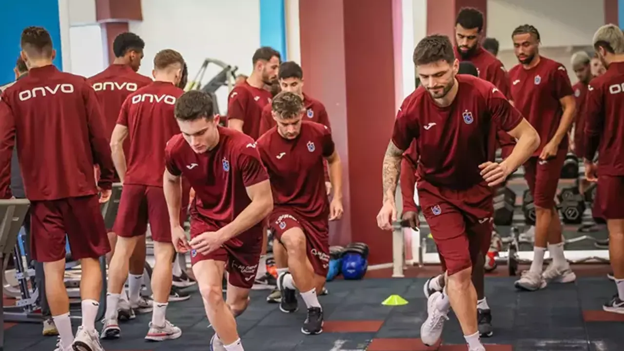Trabzonspor'da Tekke İle Yoğun Mesai: Sakatlar ve Milliler Sahada Yok!