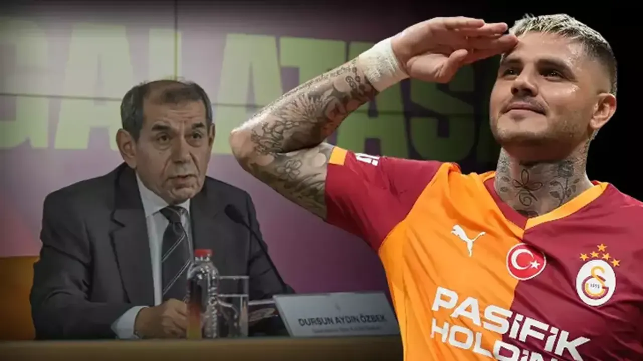 Galatasaray'da Dursun Özbek'ten Icardi Şifresi: 'Sezon Sonu Netleşecek' ve Transfer İddialarına Yanıt