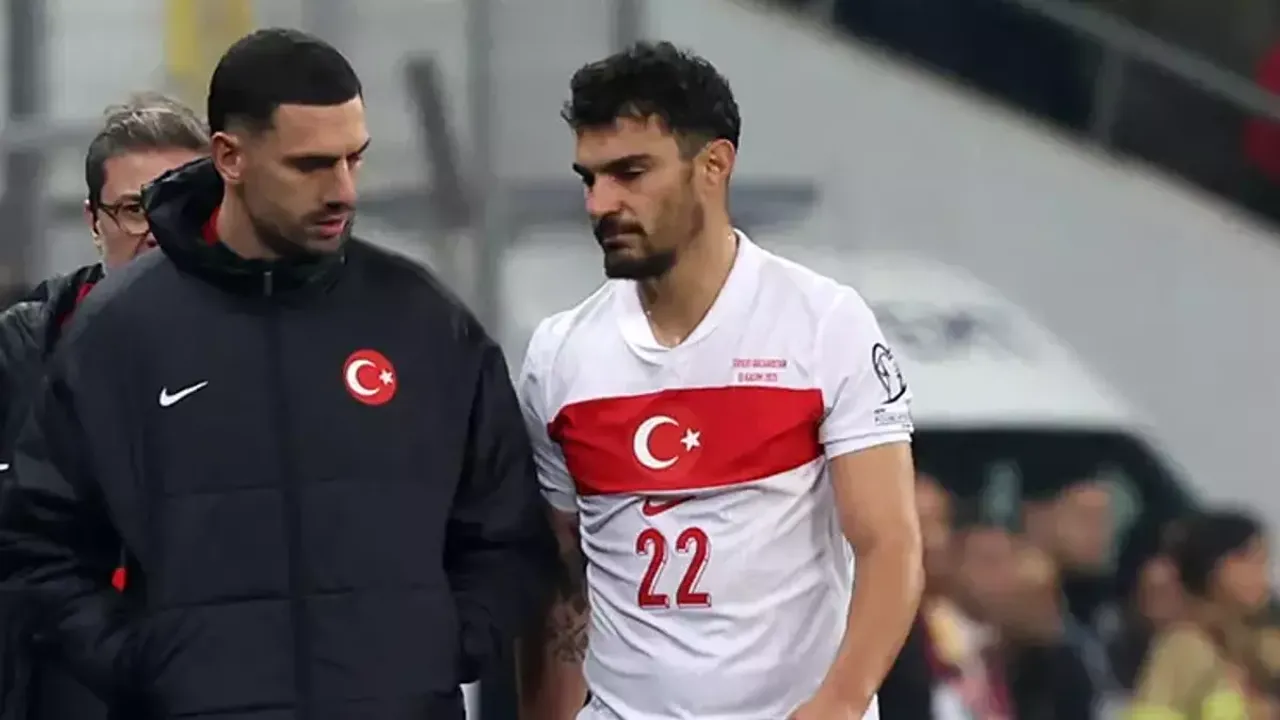 SON DAKİKA! Kaan Ayhan Sakatlandı: Milli Takım'ın Dünya Kupası Umutlarına Gölge Düştü!