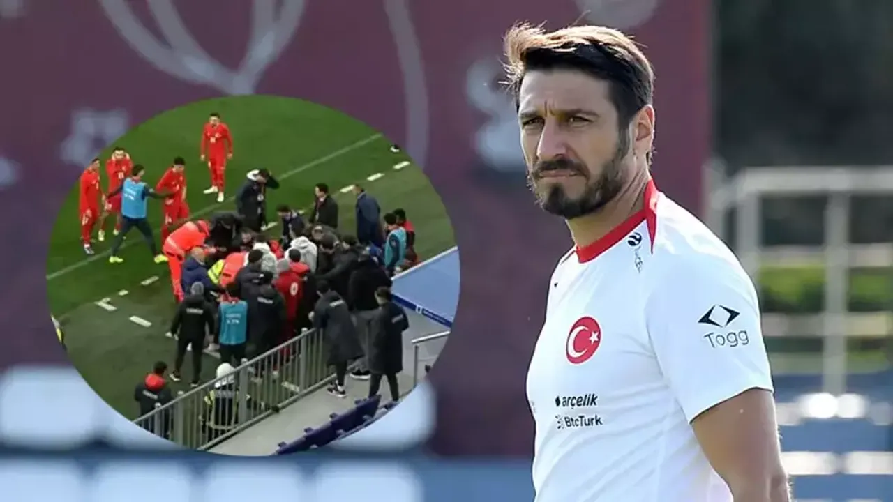U-21 Milli Maçında Egemen Korkmaz Şoku! Saha Kenarında Korkutan Anlar