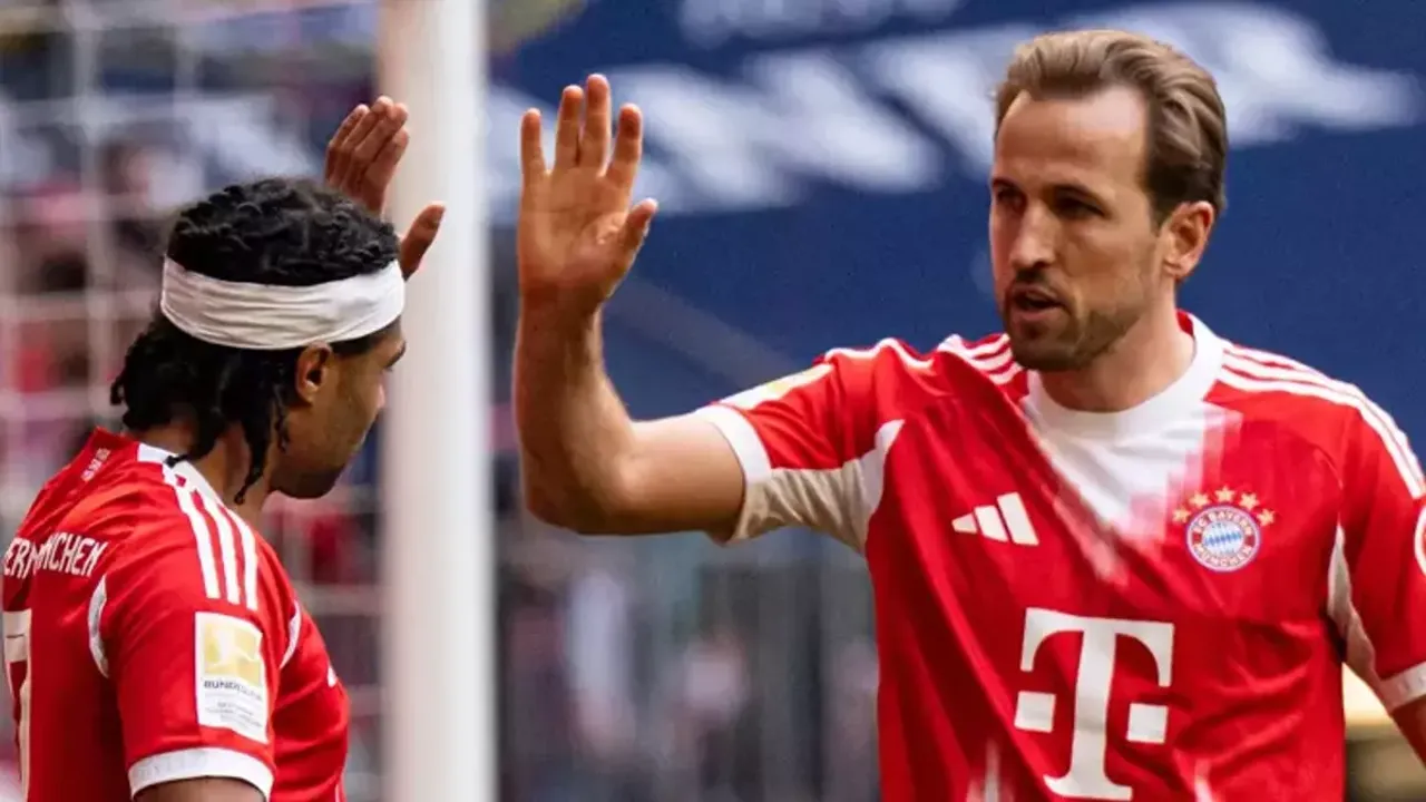 Bayern Münih'ten Şampiyonluk Alarmı: Union Berlin'e Dört Golsü Tarife!