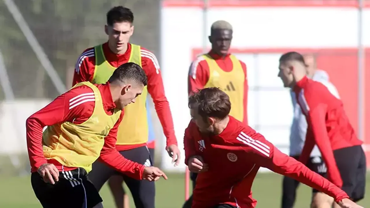 Antalyaspor'dan Galatasaray Derbisi Öncesi Şifreli Taktik Çalışma!